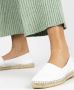 FRED DE LA BRETONIERE Espadrilles Dames 152010243 Maat: 39 Materiaal: Leer Kleur: Wit - Thumbnail 8