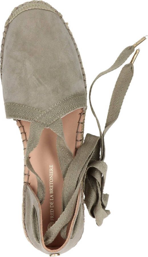 Fred de la Bretoniere 152010257 Espadrilles Dames Taupe