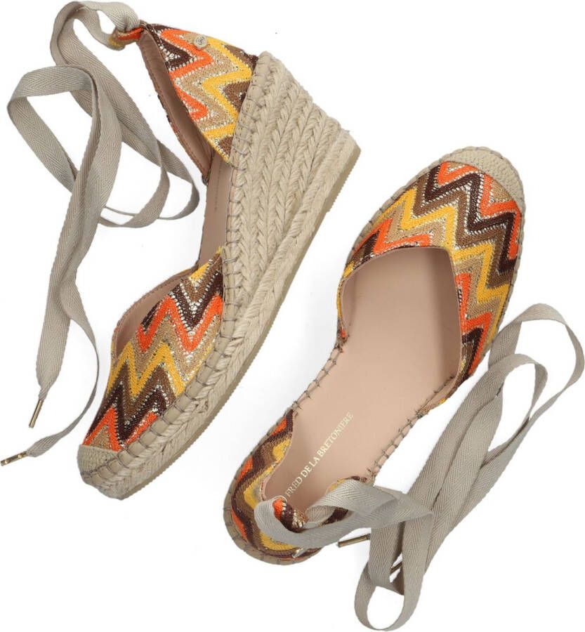 Fred de la Bretoniere 153010217 Espadrilles Zomer Schoenen Dames Zwart