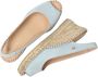 Fred de la Bretoniere 153010240 Espadrilles Zomer Schoenen Dames Blauw - Thumbnail 10