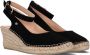 Fred de la Bretoniere 153010245 Espadrilles Zomer Schoenen Dames Zwart - Thumbnail 8