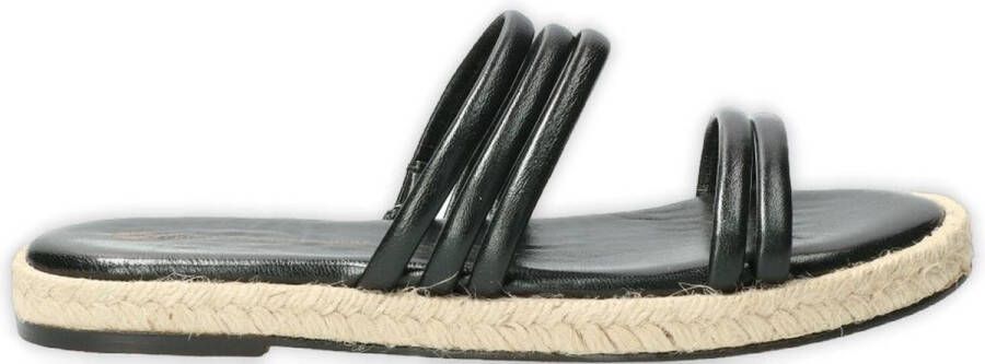 Fred de la Bretoniere 154010004 Slippers Dames Zwart