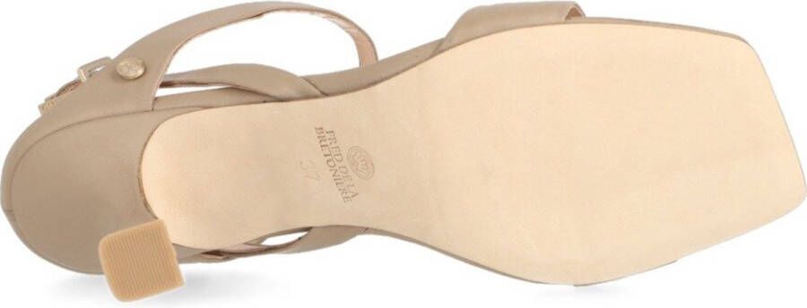 Fred de la Bretoniere 163010130 Slippers Taupe