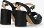 FRED DE LA BRETONIERE Sandalen Dames 163010174 Maat: 40 Materiaal: Leer Kleur: Zwart - Thumbnail 8