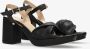 FRED DE LA BRETONIERE Sandalen Dames 163010174 Maat: 40 Materiaal: Leer Kleur: Zwart - Thumbnail 11