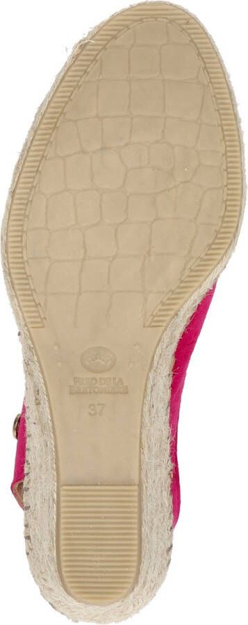 Fred de la Bretoniere Clare espadrille Fuchsia