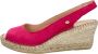 Fred de la Bretoniere Clare Beau espadrille Fuchsia - Thumbnail 5