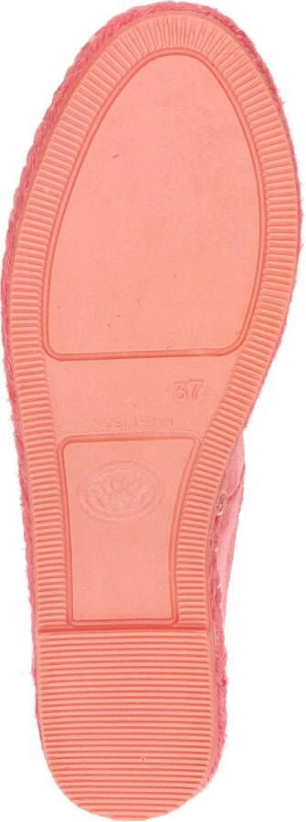 Fred de la Bretoniere dames espadrille Roze