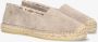 FRED DE LA BRETONIERE Espadrilles Dames 152010200 Maat: 41 Materiaal: Suède Kleur: Taupe - Thumbnail 10