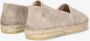 FRED DE LA BRETONIERE Espadrilles Dames 152010200 Maat: 41 Materiaal: Suède Kleur: Taupe - Thumbnail 13