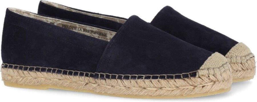 Fred de la Bretoniere Espadrille Mili Donkerblauw