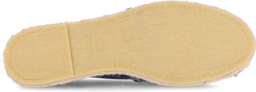 Fred de la Bretoniere Espadrille Mili Donkerblauw