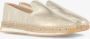 FRED DE LA BRETONIERE Espadrilles Dames 152010243 Maat: 36 Materiaal: Leer Kleur: Goud - Thumbnail 14