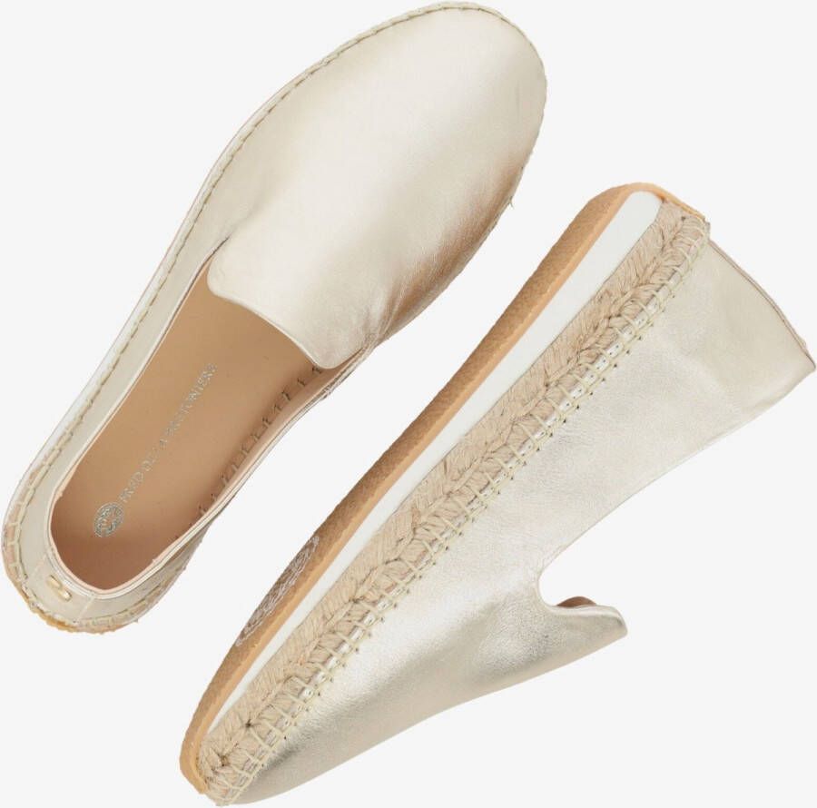 Fred de la Bretoniere Espadrille Nola Goud