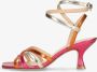 FRED DE LA BRETONIERE Sandalen Dames 163010175 Maat: 37 Materiaal: Leer Kleur: Roze - Thumbnail 10