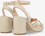 FRED DE LA BRETONIERE Sandalen Dames 163010180 Maat: 40 Materiaal: Suède Kleur: Beige - Thumbnail 9