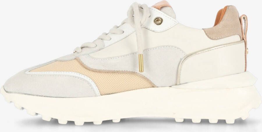 Fred de la Bretoniere Sneaker Gina-Lou Offwhite Zand