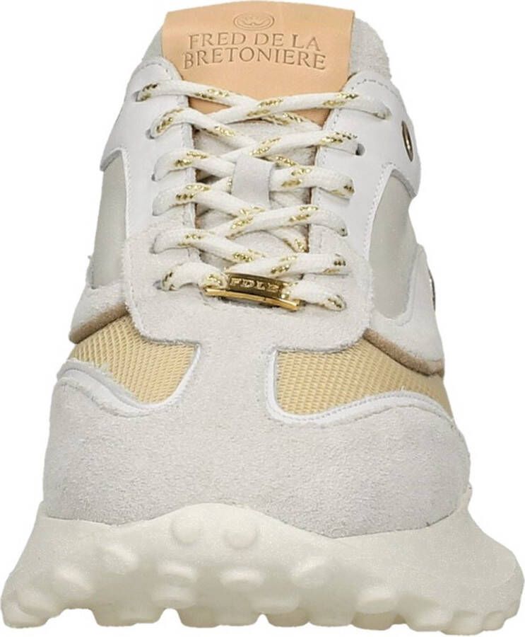 Fred de la Bretoniere Sneaker Gina-Lou Offwhite Zand