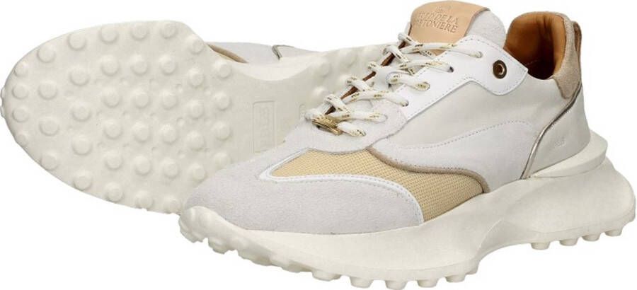 Fred de la Bretoniere Sneaker Gina-Lou Offwhite Zand