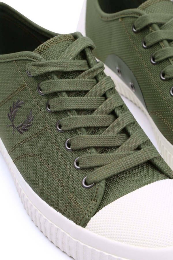 Fred Perry Sneaker Hughes laag Groen Katoen Heren