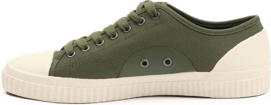 Fred Perry Sneaker Hughes laag Groen Katoen Heren