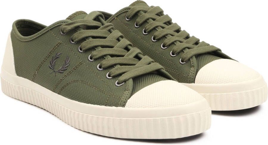 Fred Perry Sneaker Hughes laag Groen Katoen Heren