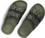 Freedom Moses Slippers Leo Cactus Groen met Leopard print - Thumbnail 4