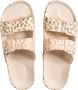 Freedom Moses Slippers Felina 2 Stone Leopard Beige - Thumbnail 7