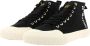 G-Star Moderne canvas sneaker met grafische prints Black Dames - Thumbnail 12