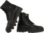 G-Star G Star Raw Noxer Hgh Lea Nyl W Veterboots Laarzen Met Veters Dames Zwart - Thumbnail 11