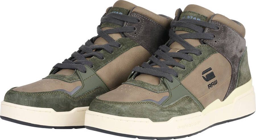 G-Star RAW Attacc Mid heren sneaker Groen multi