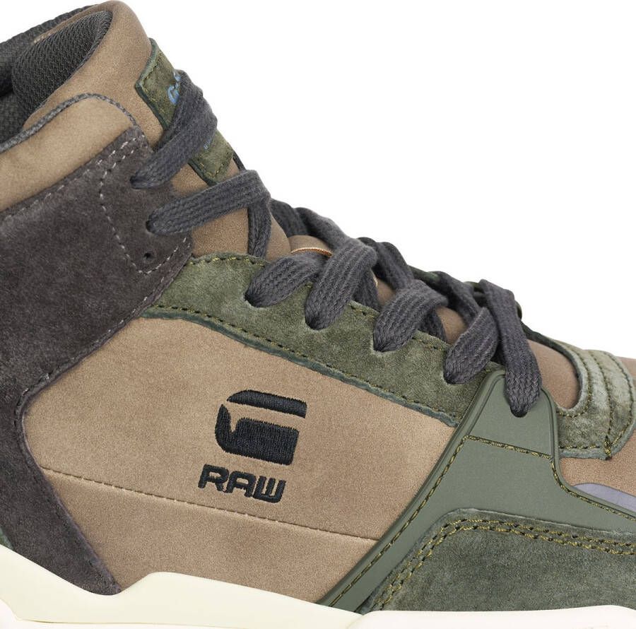 G-Star RAW Attacc Mid heren sneaker Groen multi