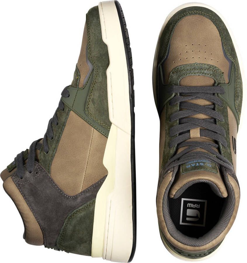 G-Star RAW Attacc Mid heren sneaker Groen multi