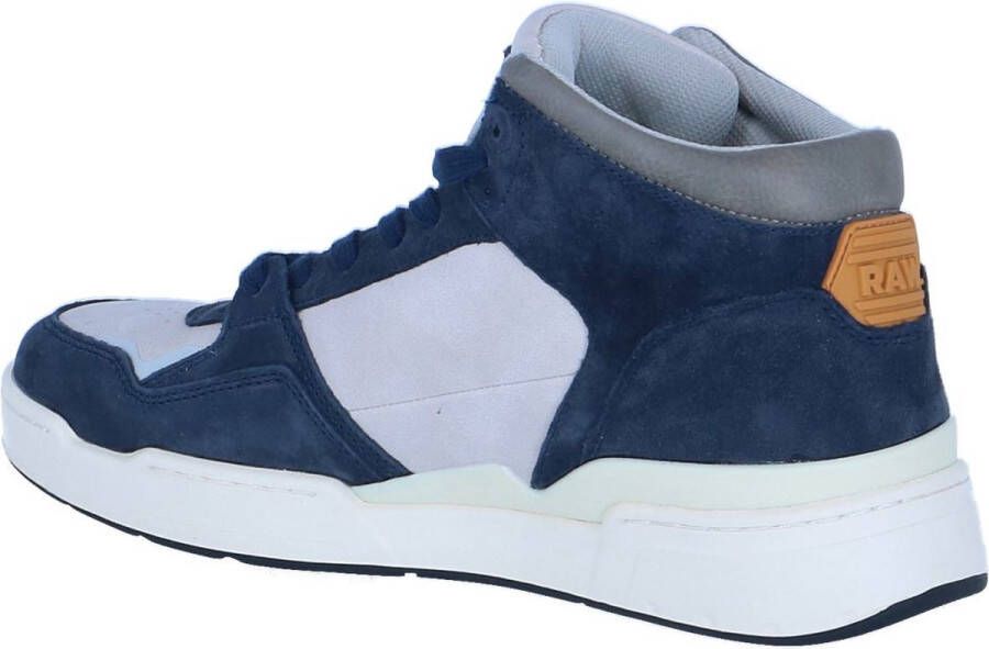 G-Star G Star Raw Attacc Mid Nub M Hoge sneakers Leren Sneaker Heren Blauw - Foto 9