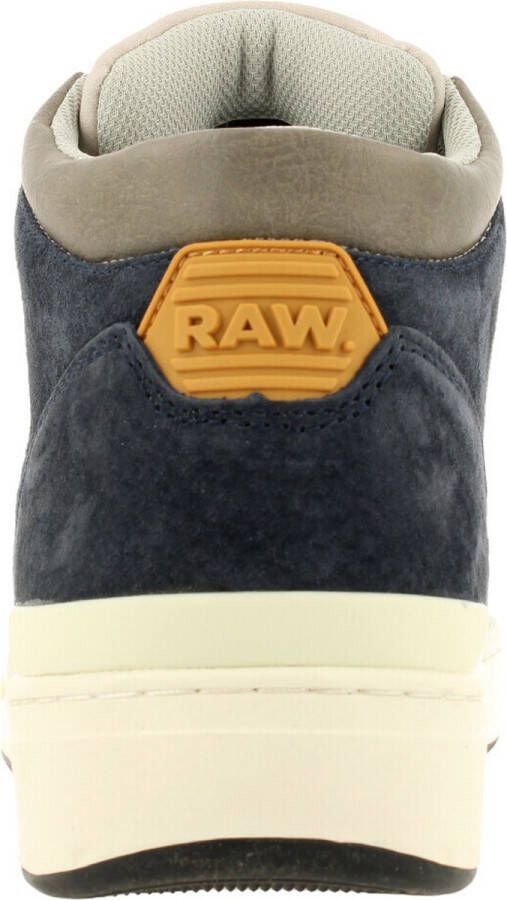 G-Star G Star Raw Attacc Mid Nub M Hoge sneakers Leren Sneaker Heren Blauw - Foto 10