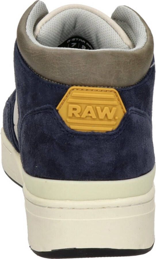 G-Star G Star Raw Attacc Mid Nub M Hoge sneakers Leren Sneaker Heren Blauw - Foto 14