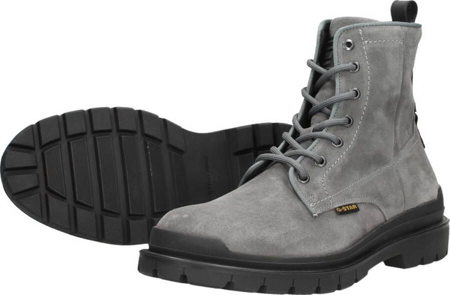 G-Star G Star Raw Blake Hgh Sue M Veterboots Laarzen Met Veters Heren Grijs - Foto 14