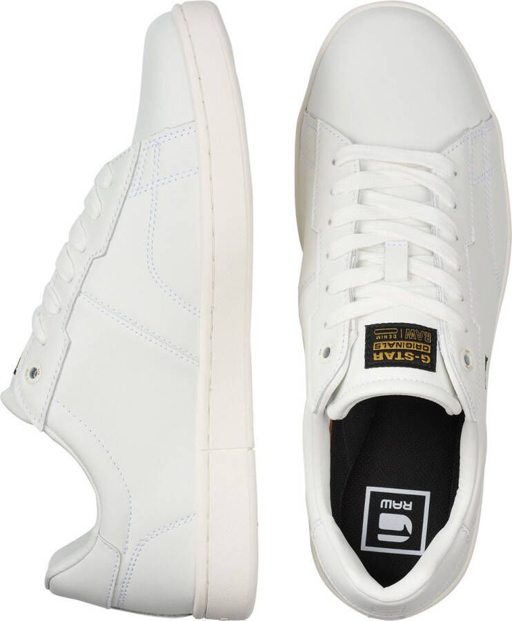 G-Star RAW Cadet Lage sneakers Leren Sneaker Heren Wit