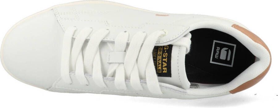 G-Star RAW Cadet W Lage sneakers Leren Sneaker Dames Wit