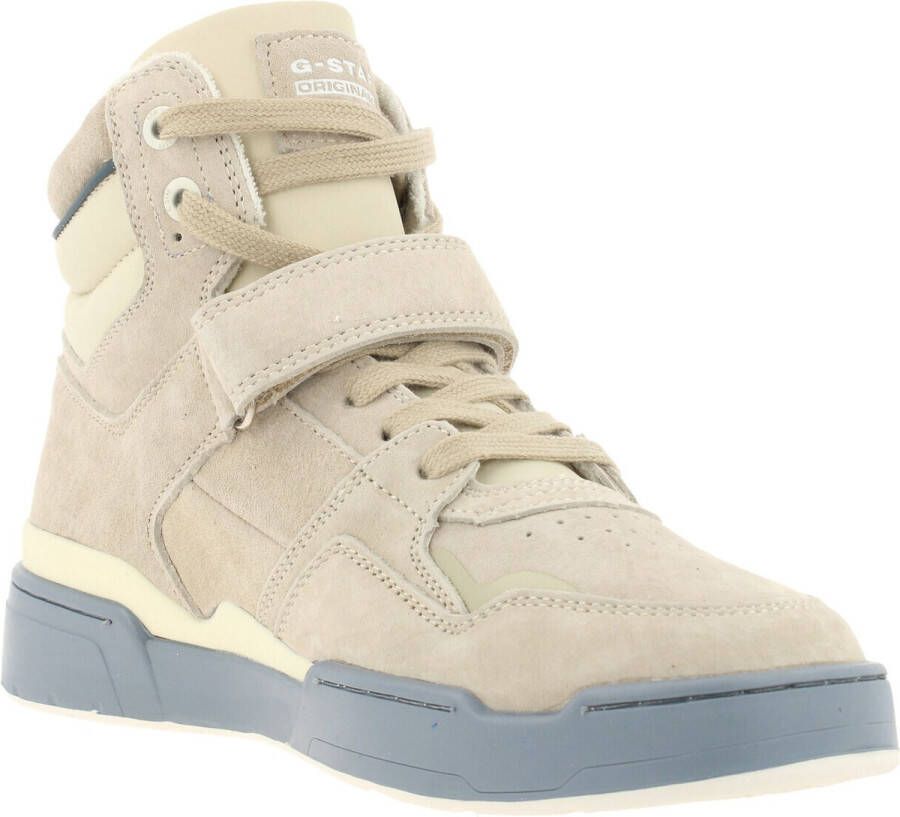 G-Star RAW Dames Sneakers Attacc Mid Nub Beige