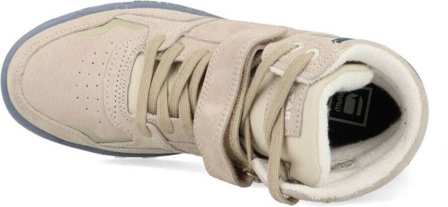 G-Star RAW Dames Sneakers Attacc Mid Nub Beige