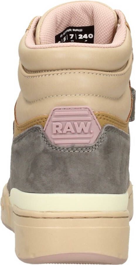 G-Star RAW Dames Sneakers Attacc Mid Zand