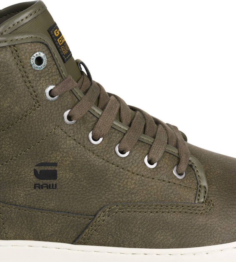 G-Star RAW Dexter Mid Nub M Hoge sneakers Heren Groen