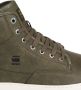 G-Star G Star Raw Dexter Mid Nub M Hoge sneakers Heren Groen - Thumbnail 12