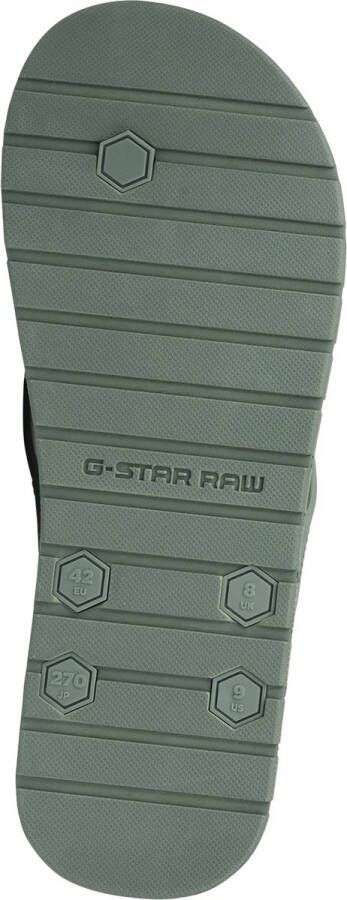 G-Star Lichtgewicht heren teenslipper met verhoogd RAW design Green Heren - Foto 10