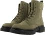 G-Star Boots Kafey HGH Lace Nub W 2141 021808 9600 Groen-36 Green Dames - Thumbnail 12