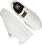 G-Star Modieuze PU Leren Sneaker met Rubberen Plateauzool White Dames - Thumbnail 5