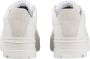 G-Star Modieuze PU Leren Sneaker met Rubberen Plateauzool White Dames - Thumbnail 9