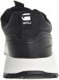 G-Star G Star Raw Theq Run Lgo Mtc M Lage sneakers Heren Zwart - Thumbnail 12