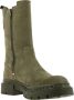 G-Star RAW Kafey Hgh Chs Nub W Chelsea boots Enkellaarsjes Dames Groen - Thumbnail 11